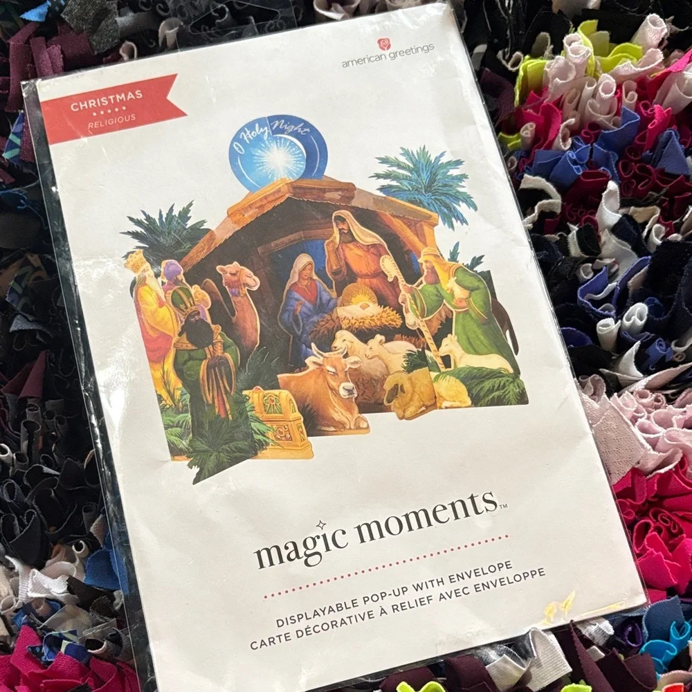 🆕American Greetings-Magic Moments Christmas Pop Up Card